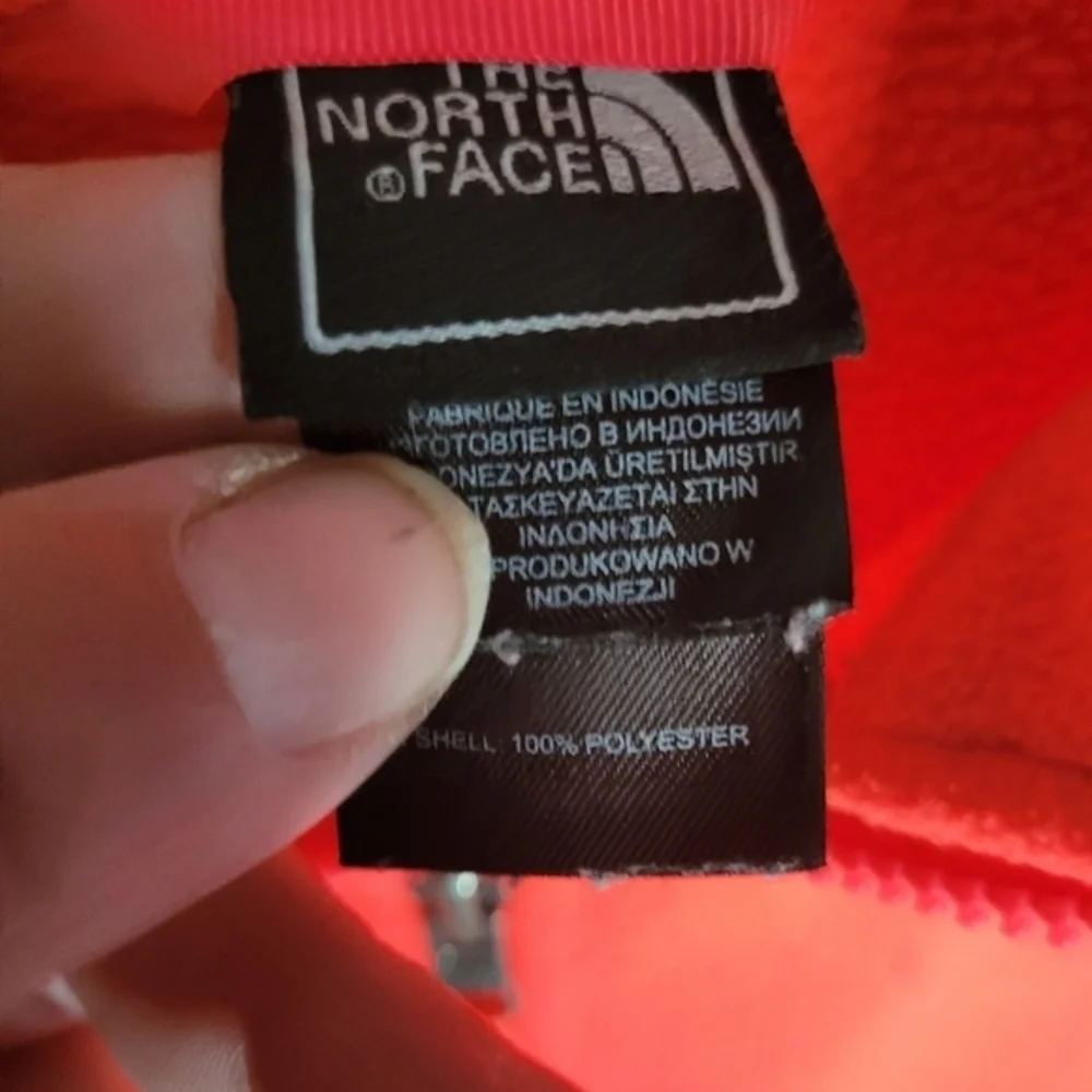 The North Face Girls Coral Fleece Zip up jacket size Large 14/16‎